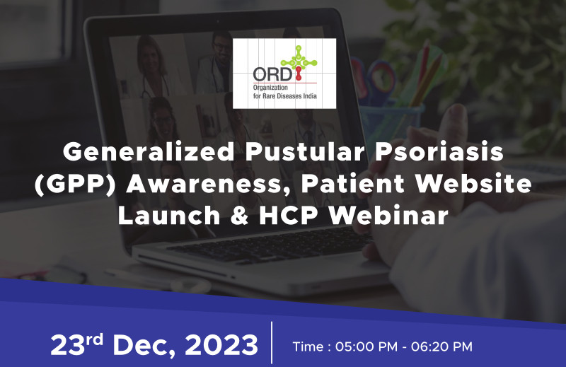 Generalized Pustular Psoriasis (GPP) Awareness, Patient Website Launch & HCP Webinar